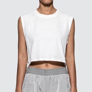 Hanes x Karla The Sleeveless Crop T-Shirt